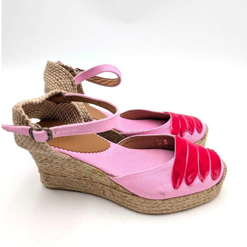 Penelope Chilvers Dali Espadrille Sandals Women's 511 Grape Size US7.5 EU38 - Picture 3 of 14
